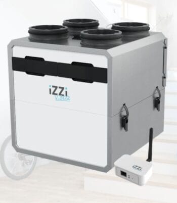 IZZI V.402 ERV CONNECT hővisszanyerő egység WiFi modullal