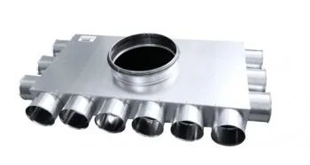 12-es (3+6+3) egysoros osztódoboz 75 mm-es rendszerekhez