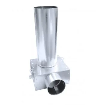 1-es szelepfogadó 100/2*75 mm-es